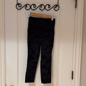 lululemon athletica Black Camouflage Leggings